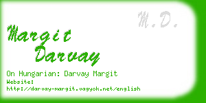 margit darvay business card